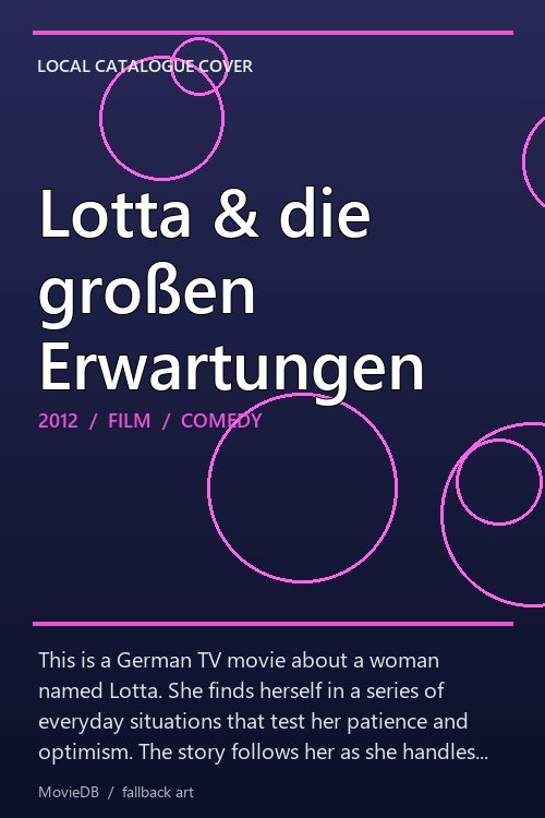 Lotta & die großen Erwartungen poster