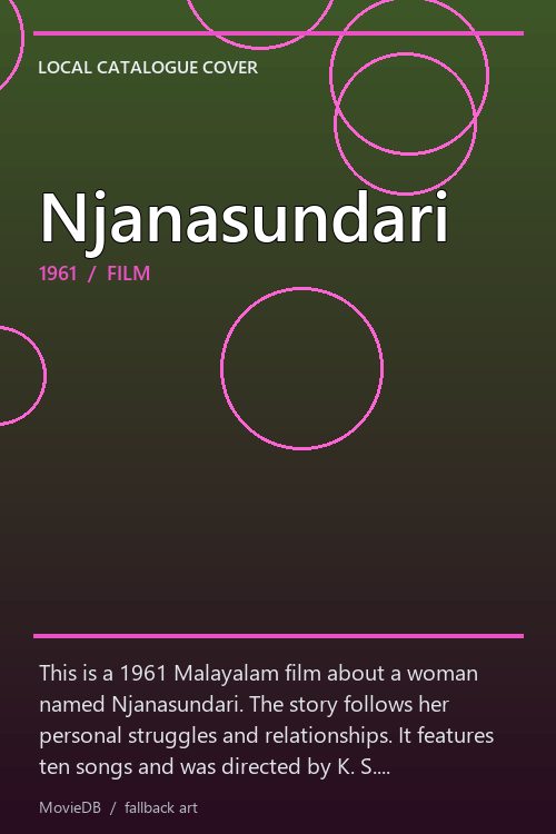 Njanasundari poster