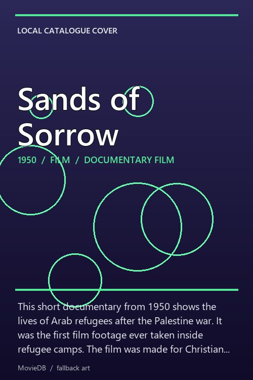 Sands of Sorrow poster