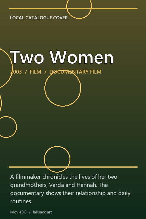 Two Women poster