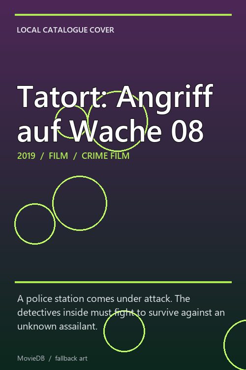 Tatort: Angriff auf Wache 08 poster