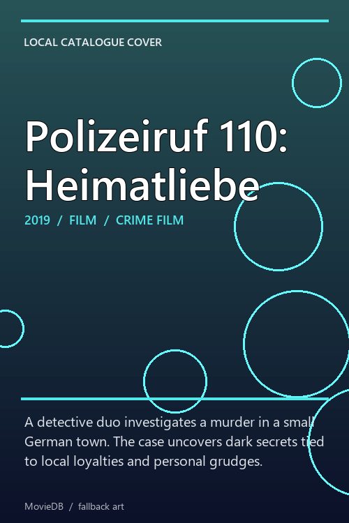 Polizeiruf 110: Heimatliebe poster