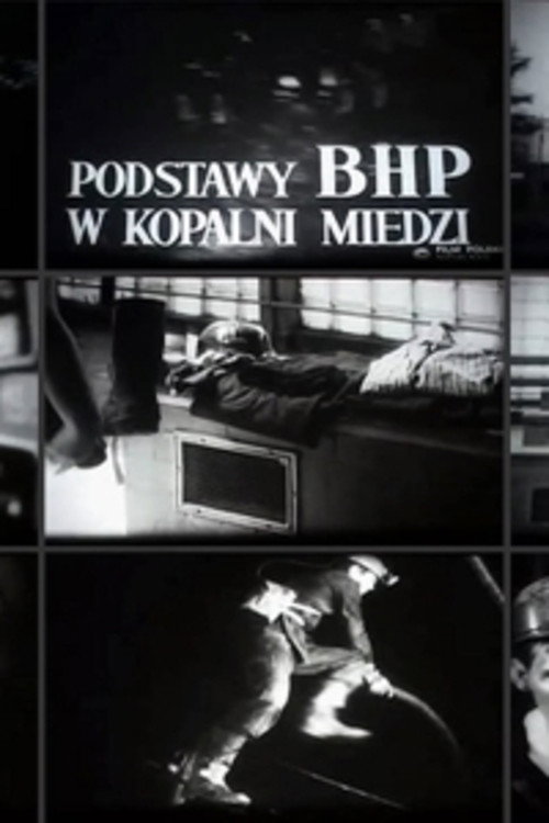 Podstawy BHP w kopalni miedzi poster