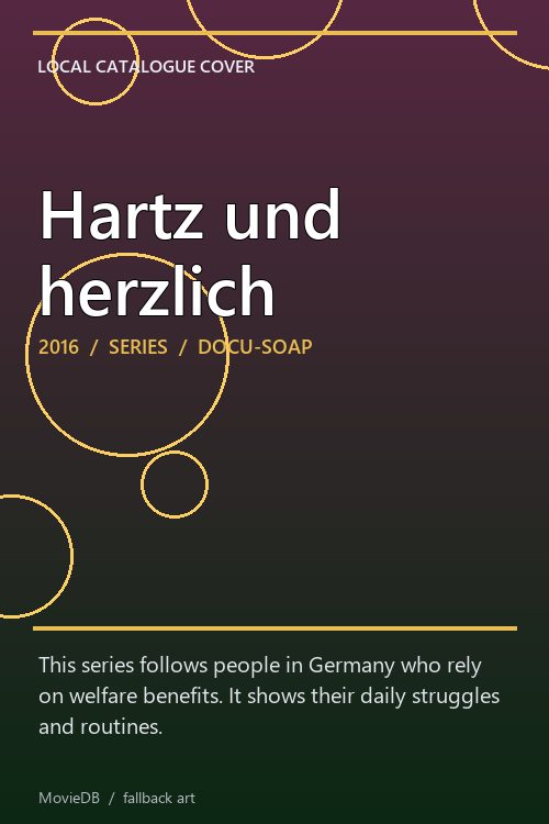 Hartz und herzlich poster