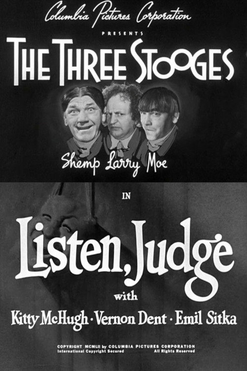Listen, Judge poster