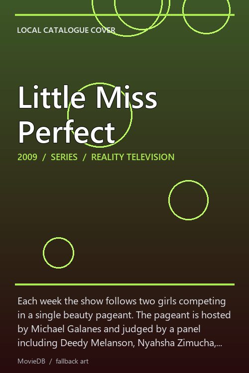 Little Miss Perfect poster