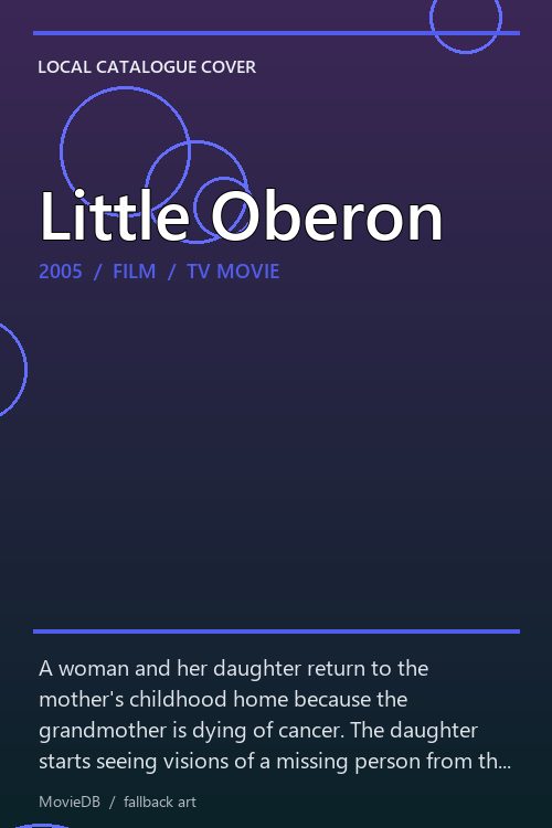 Little Oberon poster