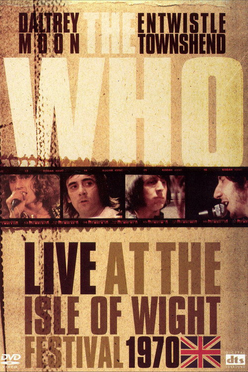 Live at the Isle of Wight Festival 1970 poster