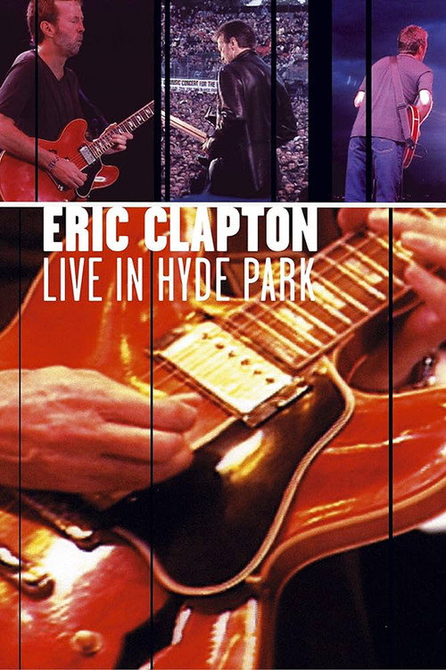 Live in Hyde Park poster