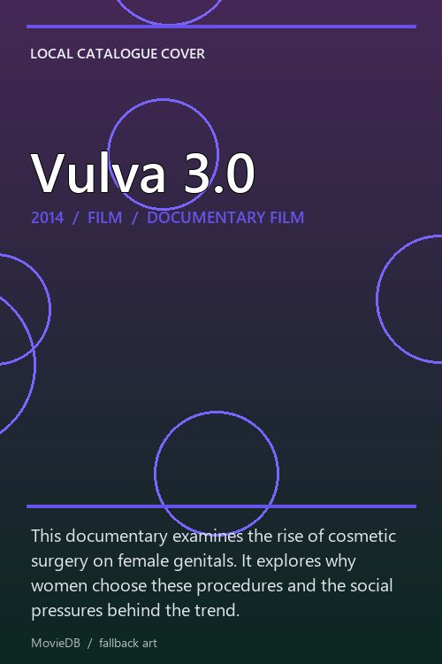 Vulva 3.0 poster