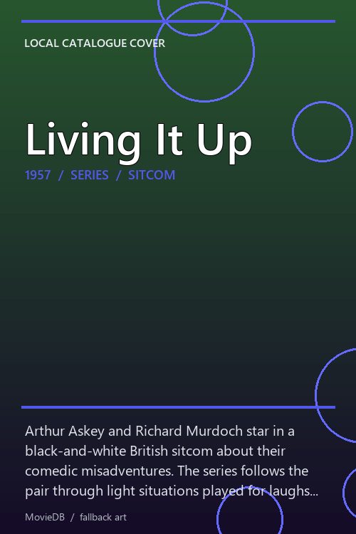 Living It Up poster