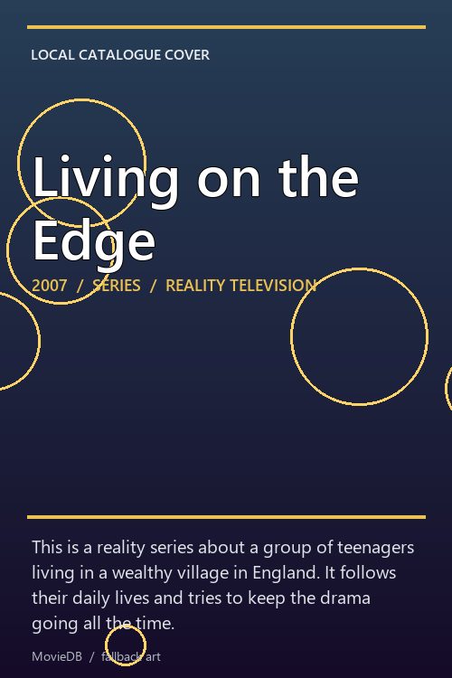 Living on the Edge poster