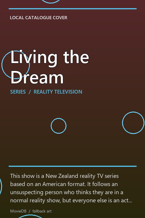 Living the Dream poster