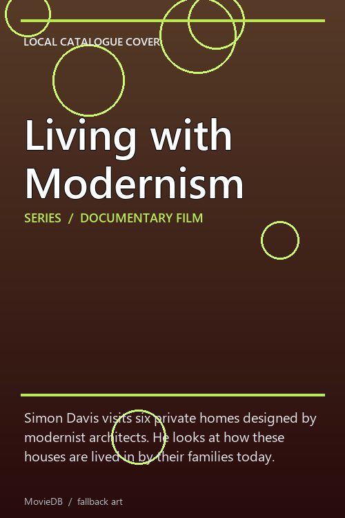 Living with Modernism poster