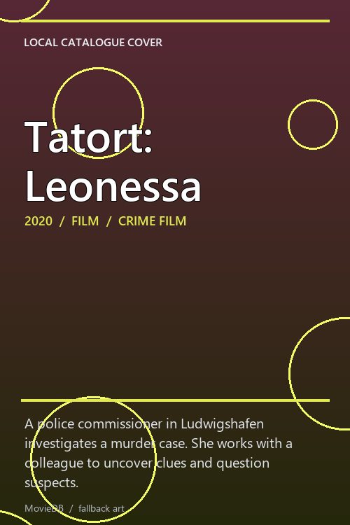 Tatort: Leonessa poster