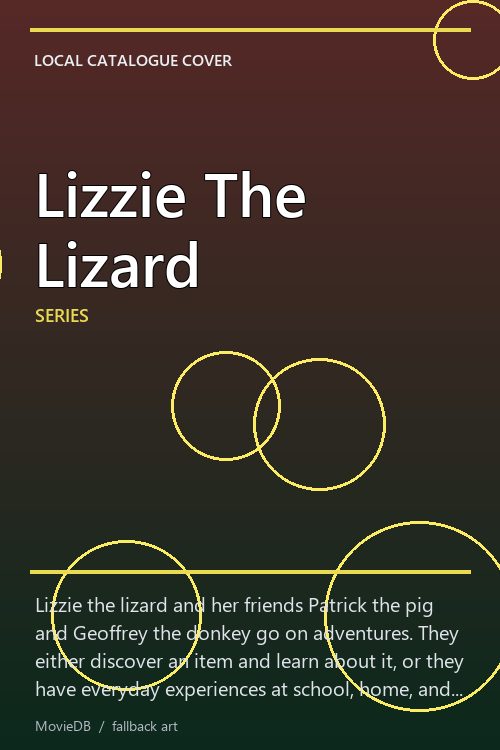 Lizzie The Lizard poster