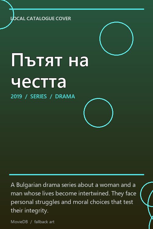 Пътят на честта poster