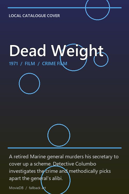 Dead Weight poster