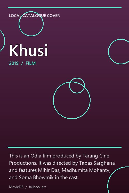 Khusi poster