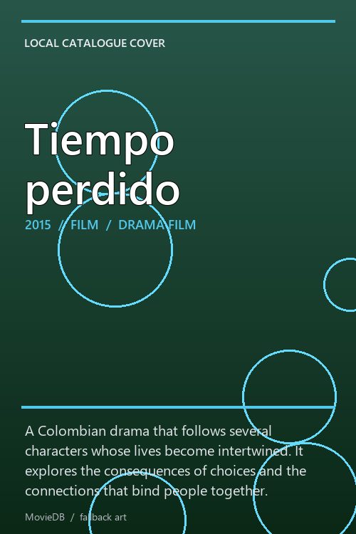 Tiempo perdido poster