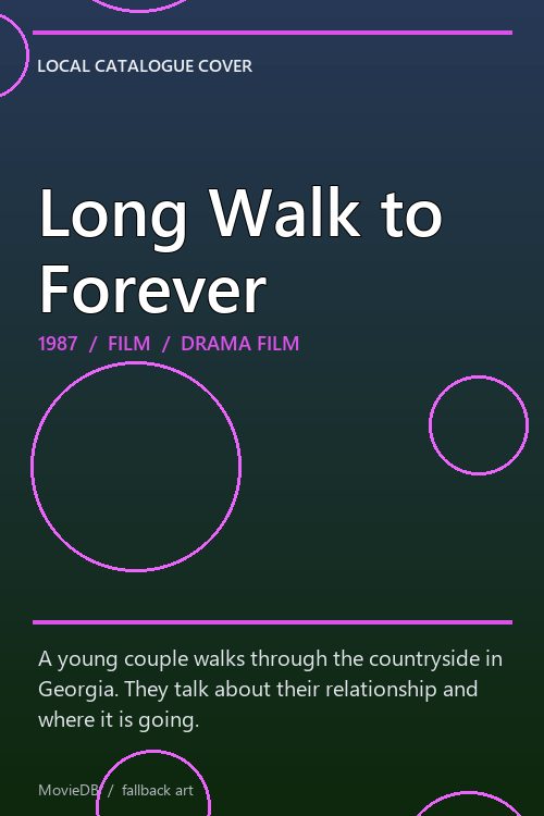 Long Walk to Forever poster