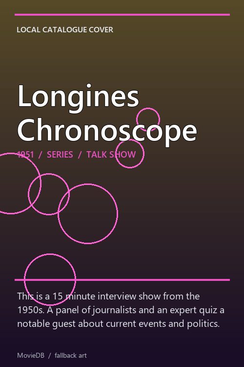 Longines Chronoscope poster