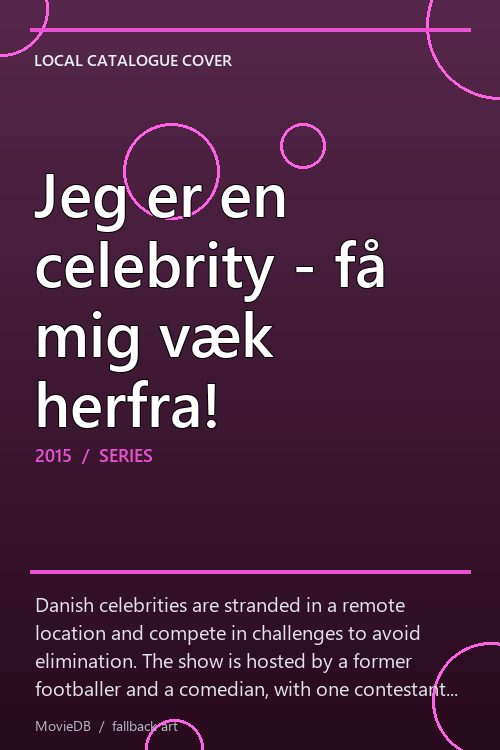 Jeg er en celebrity - få mig væk herfra! poster