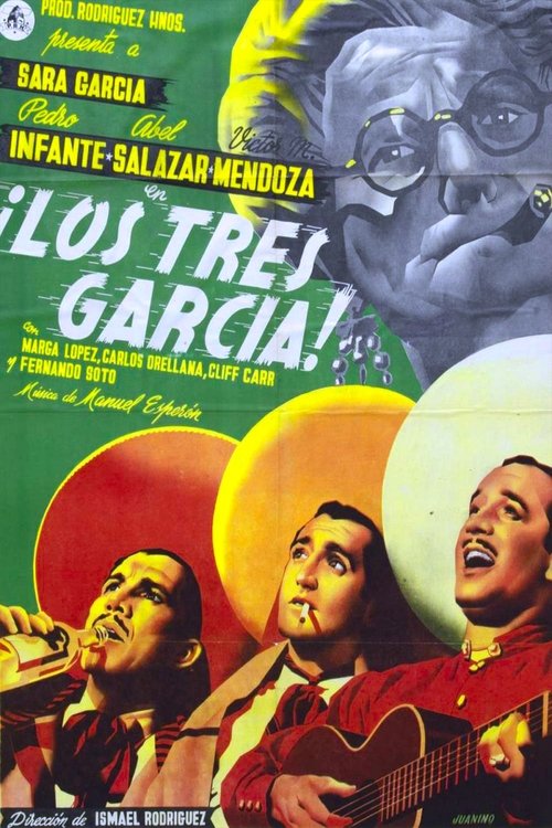 Los tres García poster