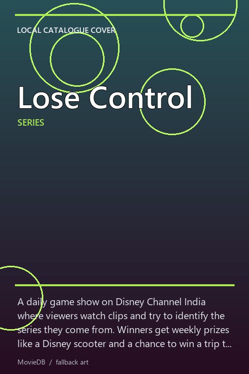 Lose Control poster