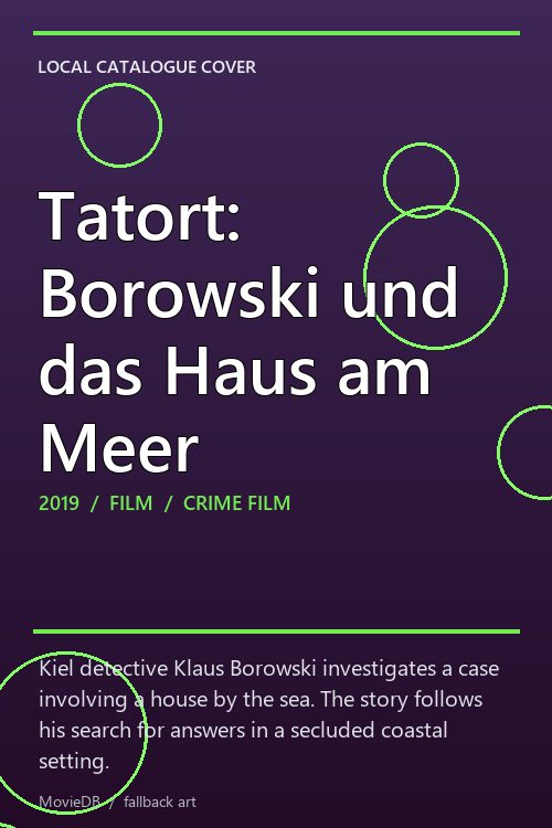 Tatort: Borowski und das Haus am Meer poster