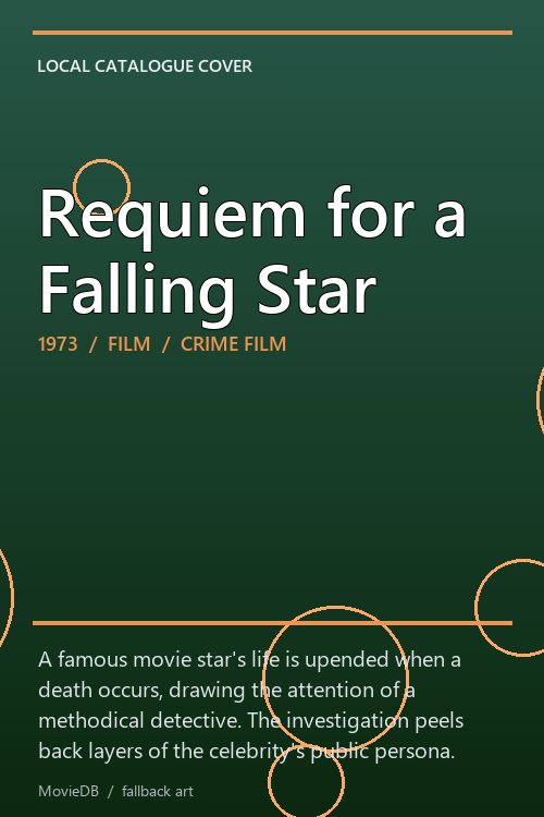 Requiem for a Falling Star poster