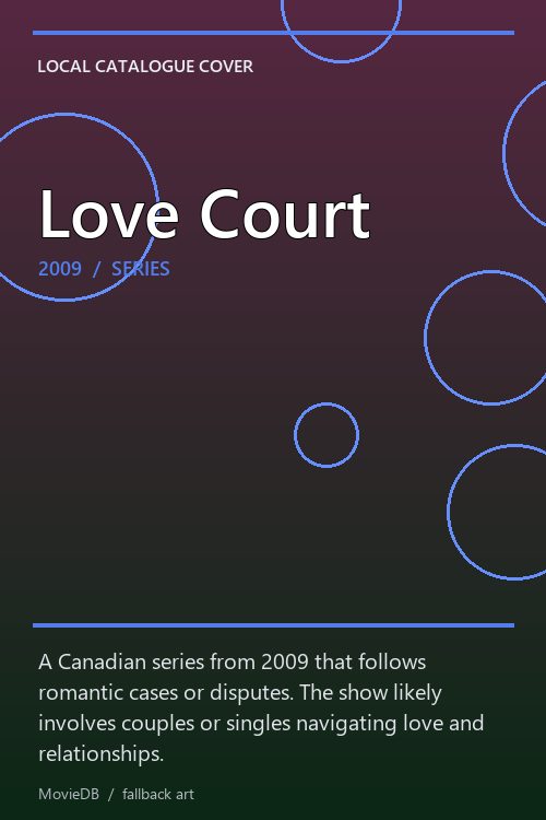 Love Court poster