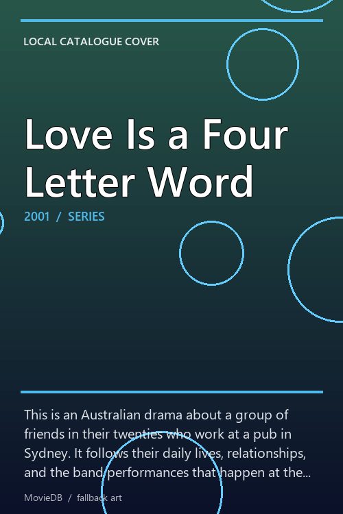 Love Is a Four Letter Word poster