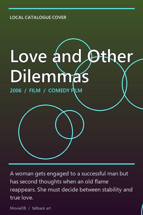 Love and Other Dilemmas poster