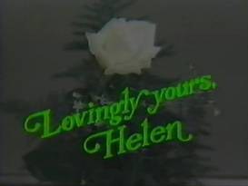 Lovingly Yours, Helen poster