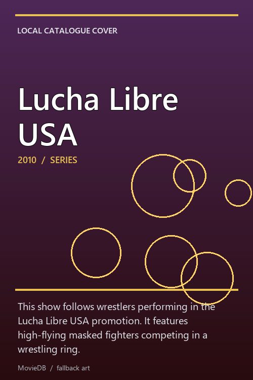 Lucha Libre USA poster