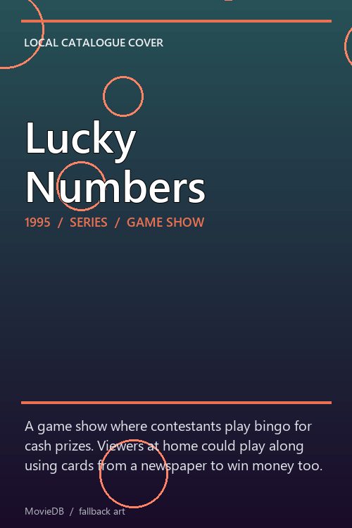 Lucky Numbers poster