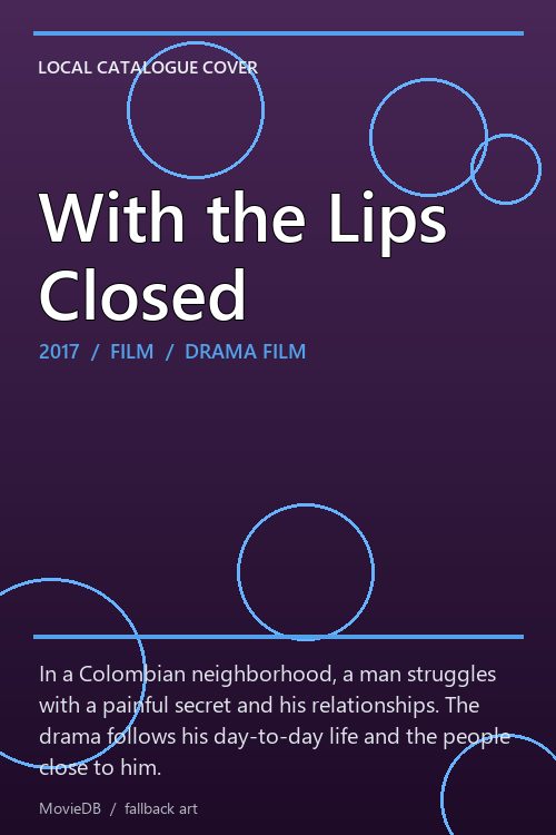 With the Lips Closed poster