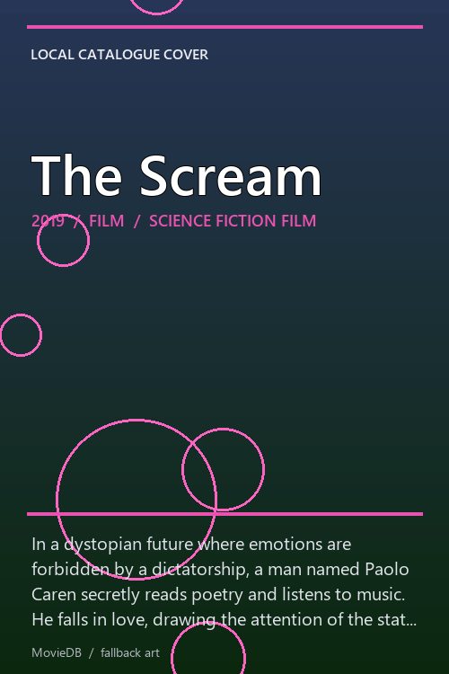 The Scream poster