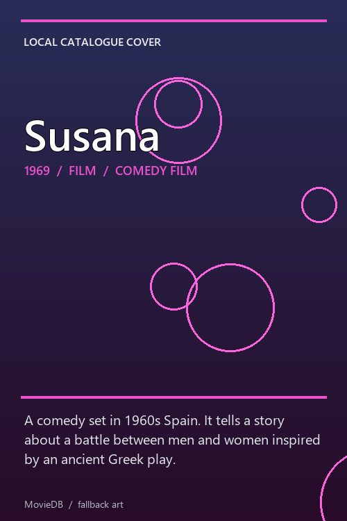 Susana poster