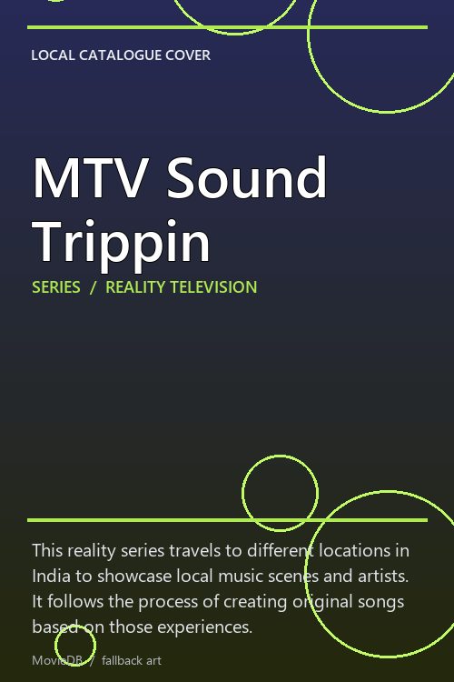 MTV Sound Trippin poster