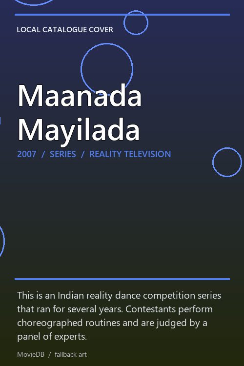 Maanada Mayilada poster