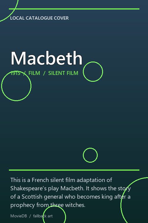 Macbeth poster