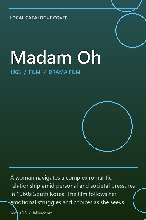 Madam Oh poster