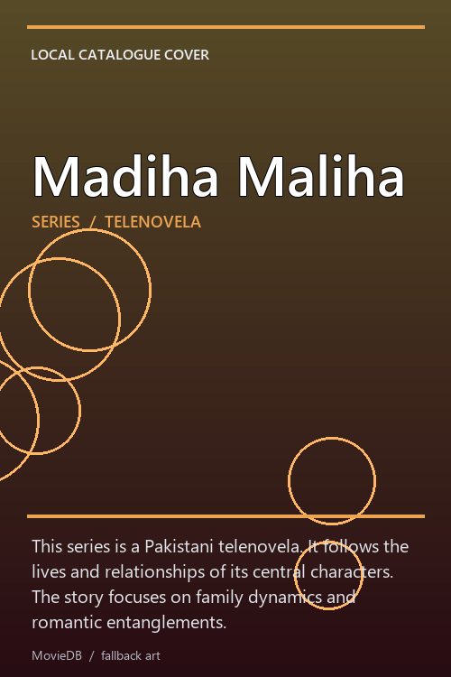 Madiha Maliha poster