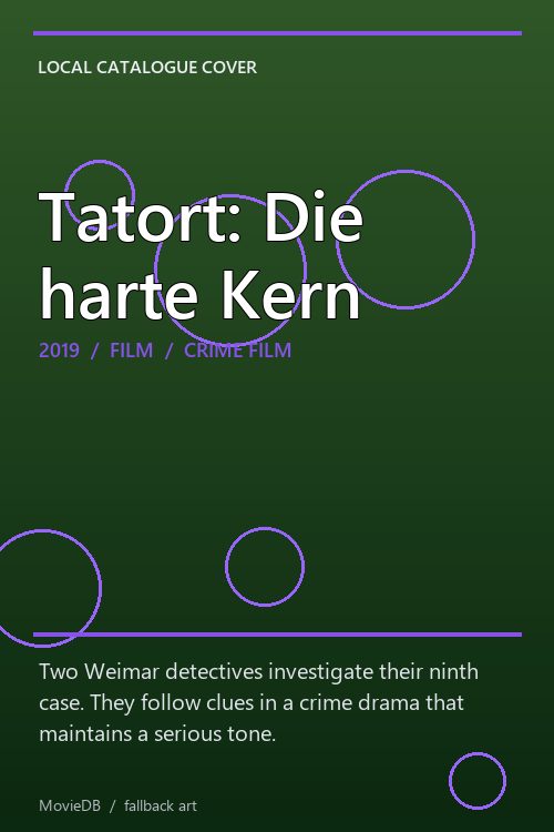 Tatort: Die harte Kern poster