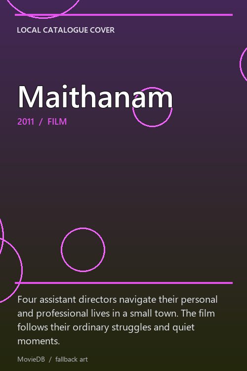 Maithanam poster