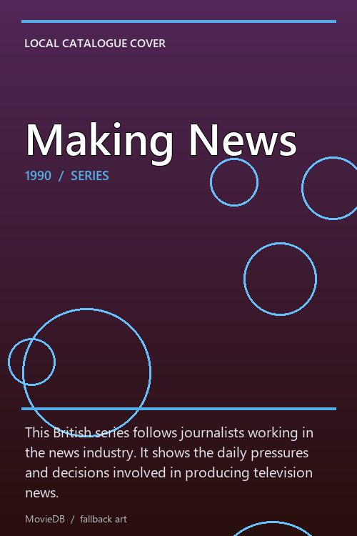 Making News poster