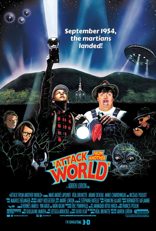 Attack from another world poster