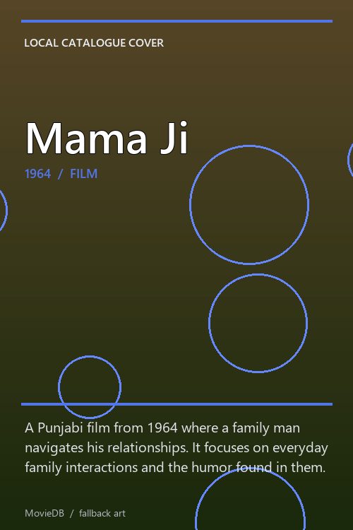 Mama Ji poster